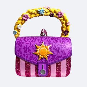 Disney Rapunzel Handbag Purse Ornament Bag Pink Purple Princess Christmas